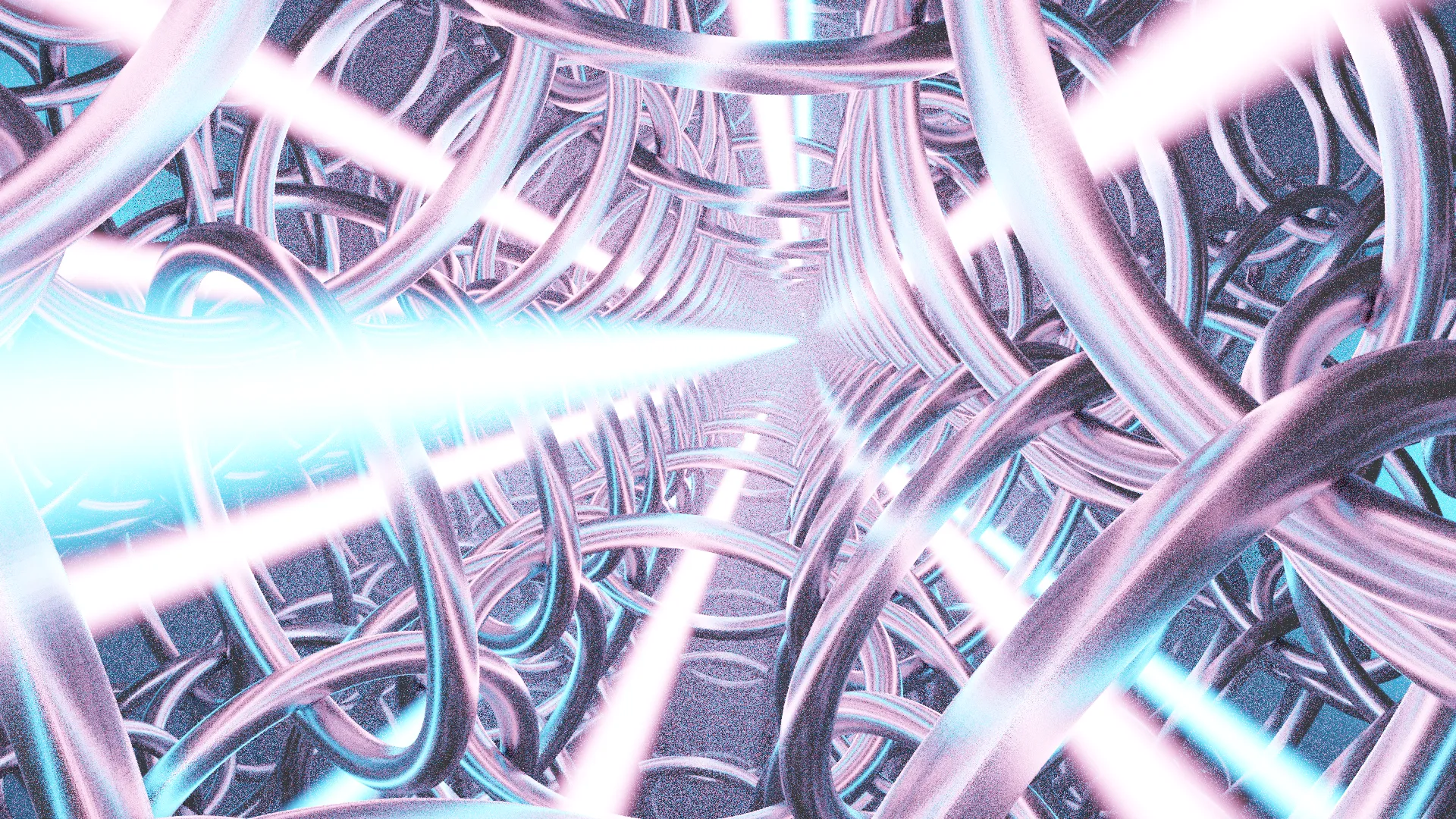 Using a pattern to imagine a futuristic power transfer system.